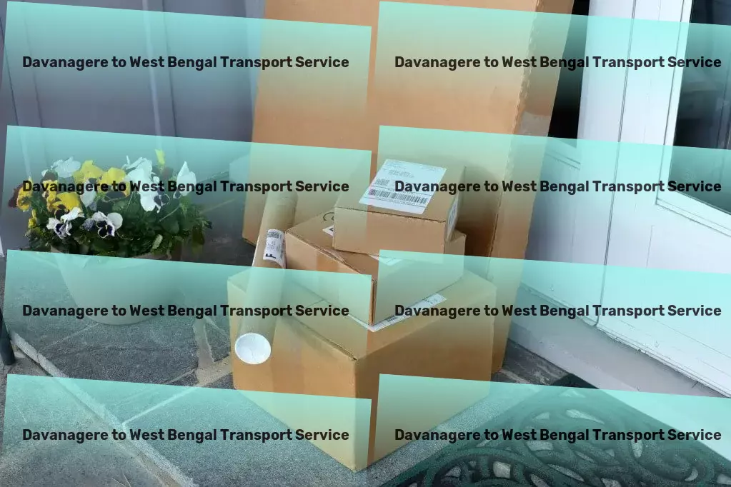 Davanagere to West Bengal Part Load Transport Connecting India with top-notch transportation services! - Nationwide courier logistics