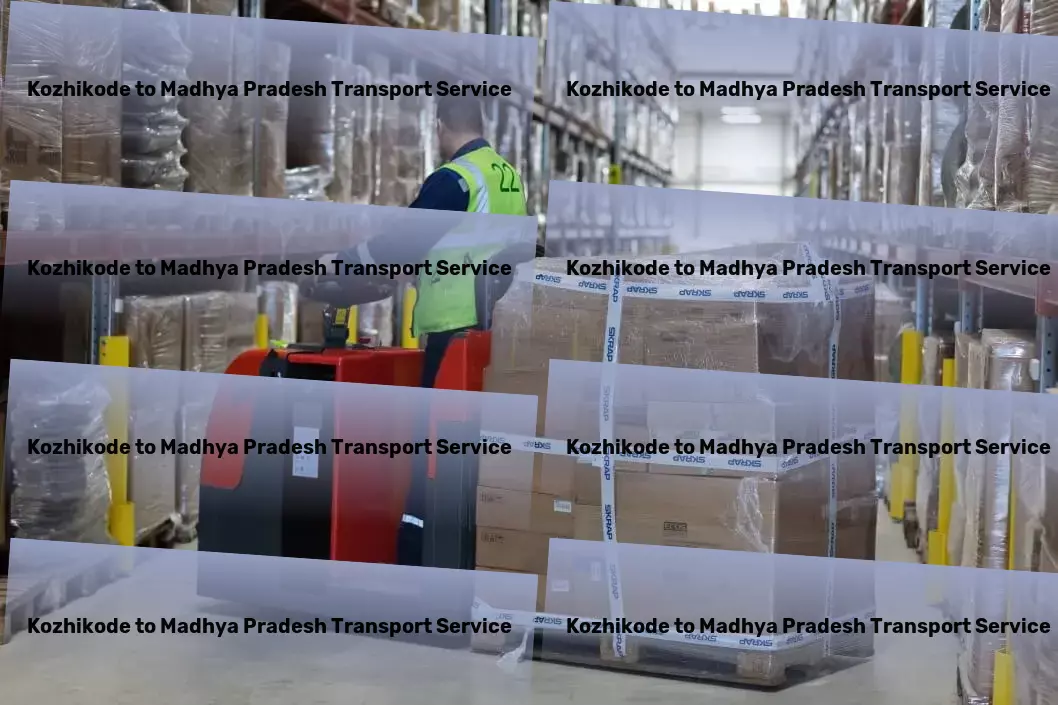 Kozhikode to Madhya Pradesh Luggage Courier Discover efficient shipping routes within India today! - Advanced freight technology