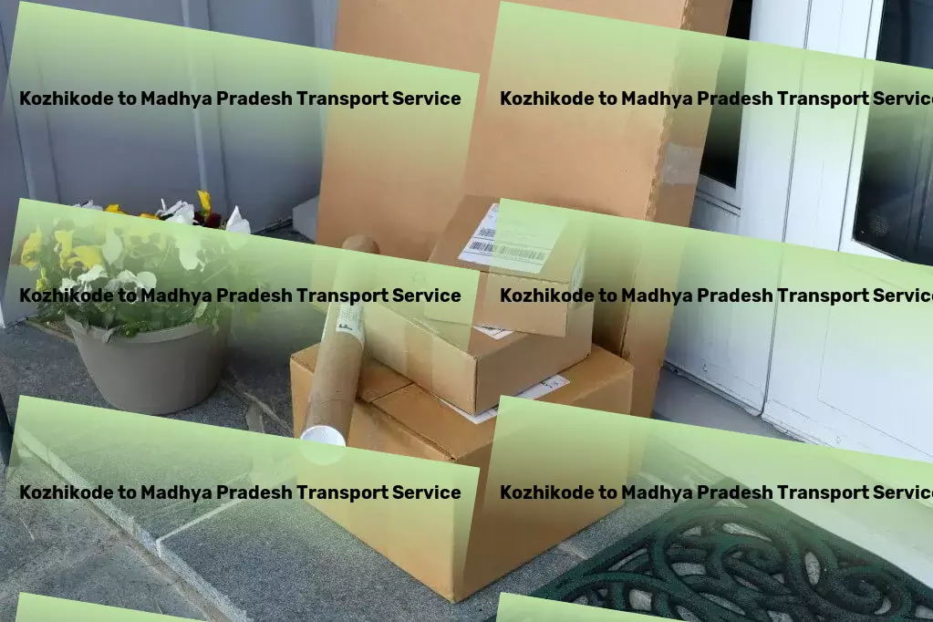 Kozhikode to Madhya Pradesh Luggage Courier Quick bulk transport