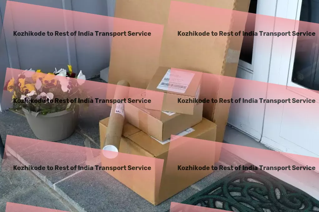 Kozhikode to Rest Of India Luggage Courier Customized transportation strategies for pan-India operations. - Warehousing and distribution